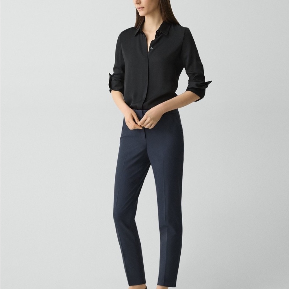 Theory Treeca full length pants in good wool - Picture 2 of 7